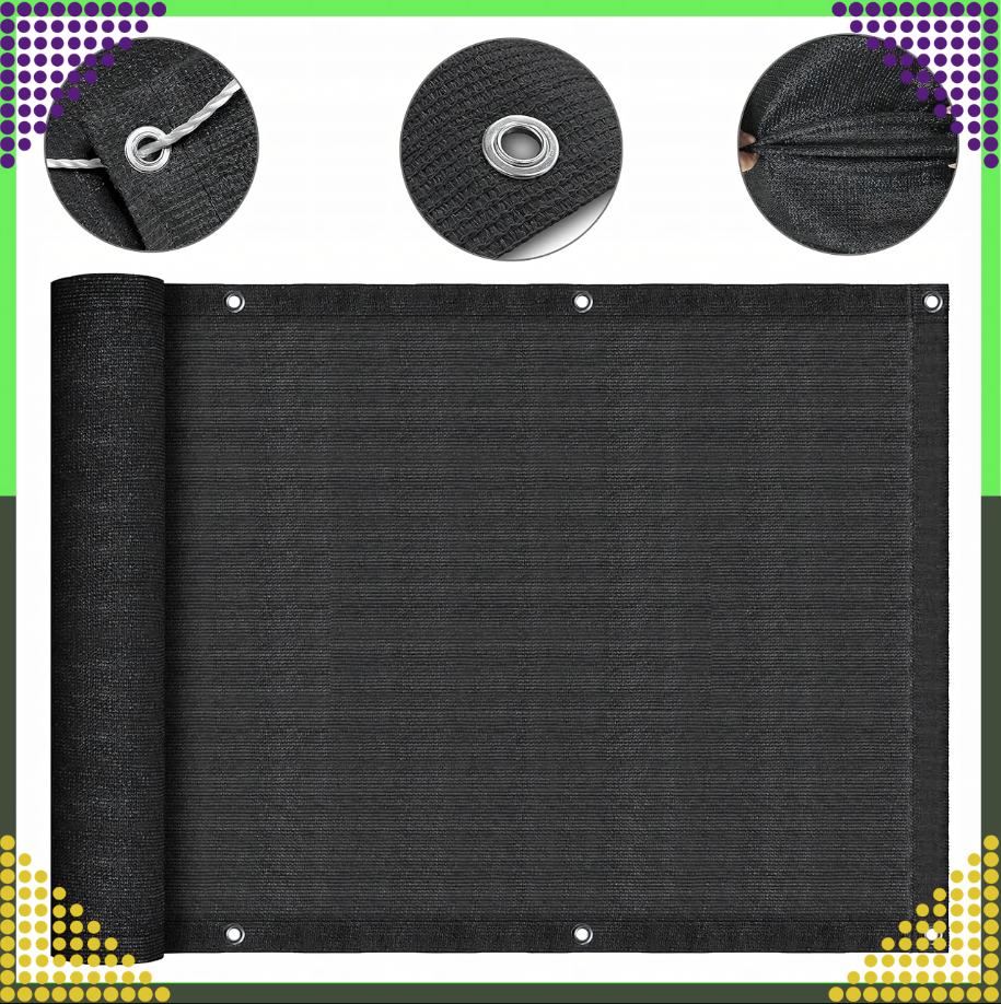 balkónová zástena 1,2x5m